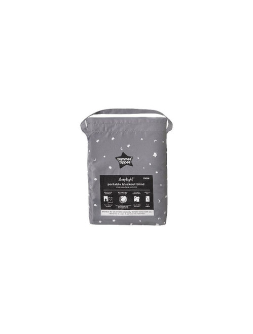 Tommee Tippee Sleeptight Portable Blackout Blind - Starry Grey