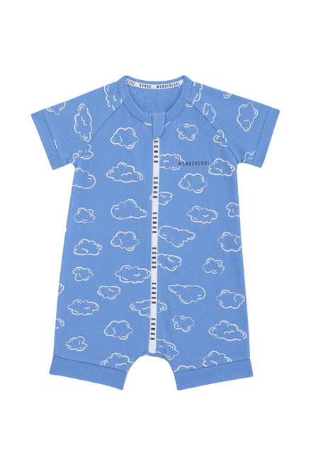 Bonds Wondercool Eyelet Zip Romper - Dreamy Clouds Bonds Wondercool Eyelet Zip Romper - Dreamy Clouds