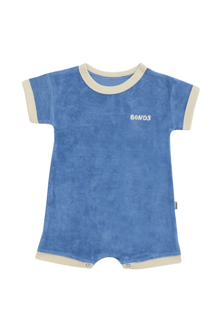 Bonds Terry Towel Tee Suit - Denim Fade