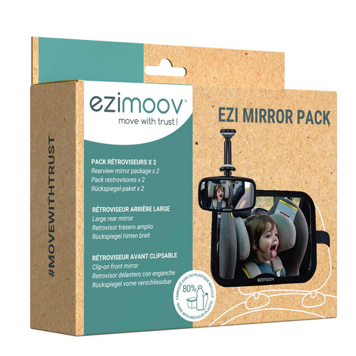 Ezimoov Back Seat Mirror Pack