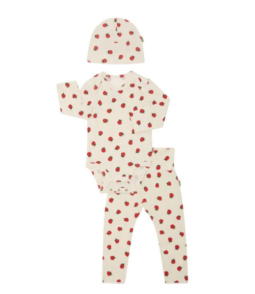 Bonds Newbies Organic Cotton Gift Set - Berry Bloom
