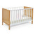 Super Nanny Addington Cot - Natural/White