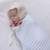 Living Textiles Cotton Knit Stripe Blanket