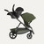 Redsbaby NUVO Double Pram - Ivy/Gunmetal