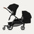 Redsbaby NUVO Double Pram - Black/Black