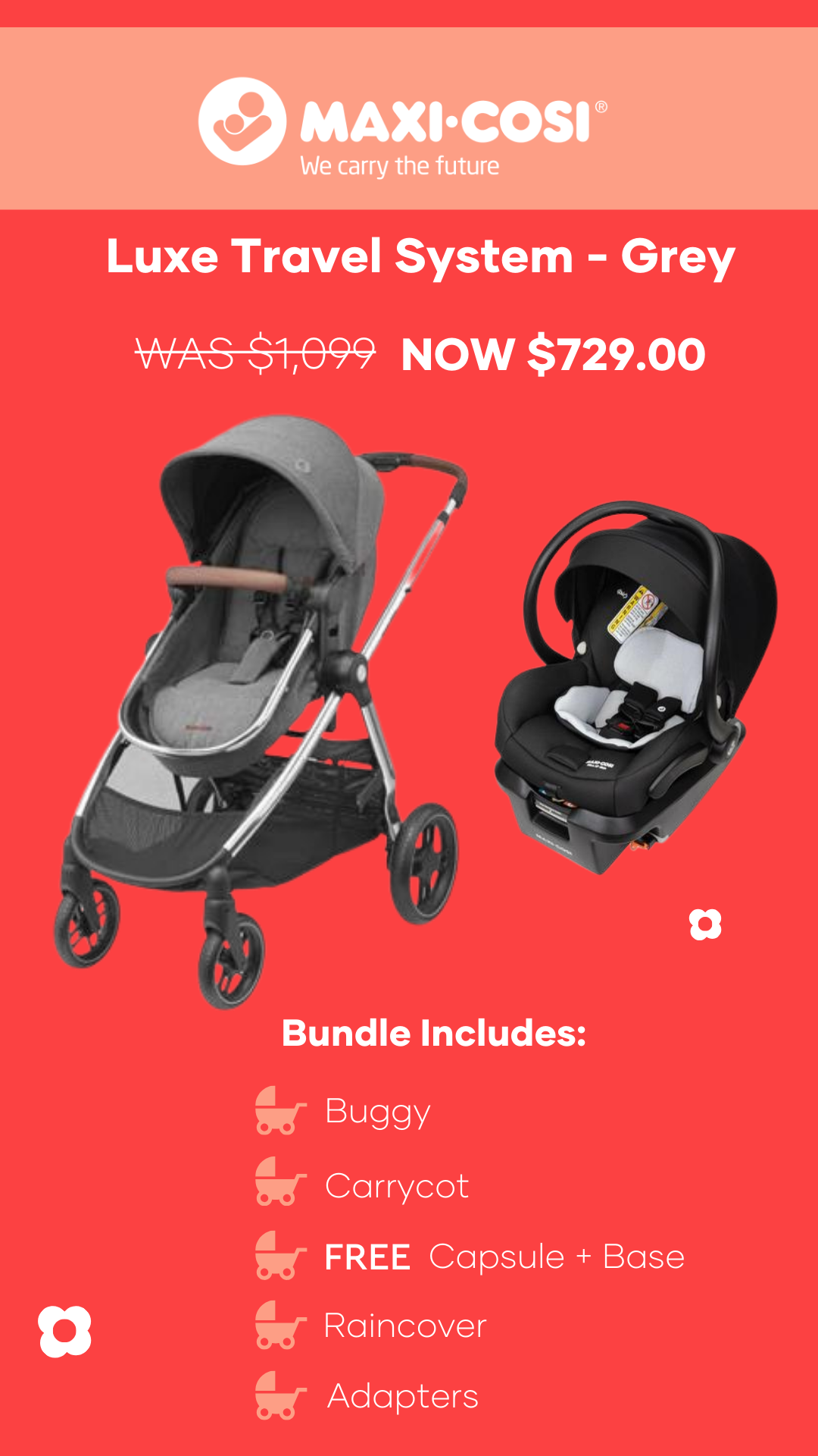 Shop Maxi Cosi Travel System 