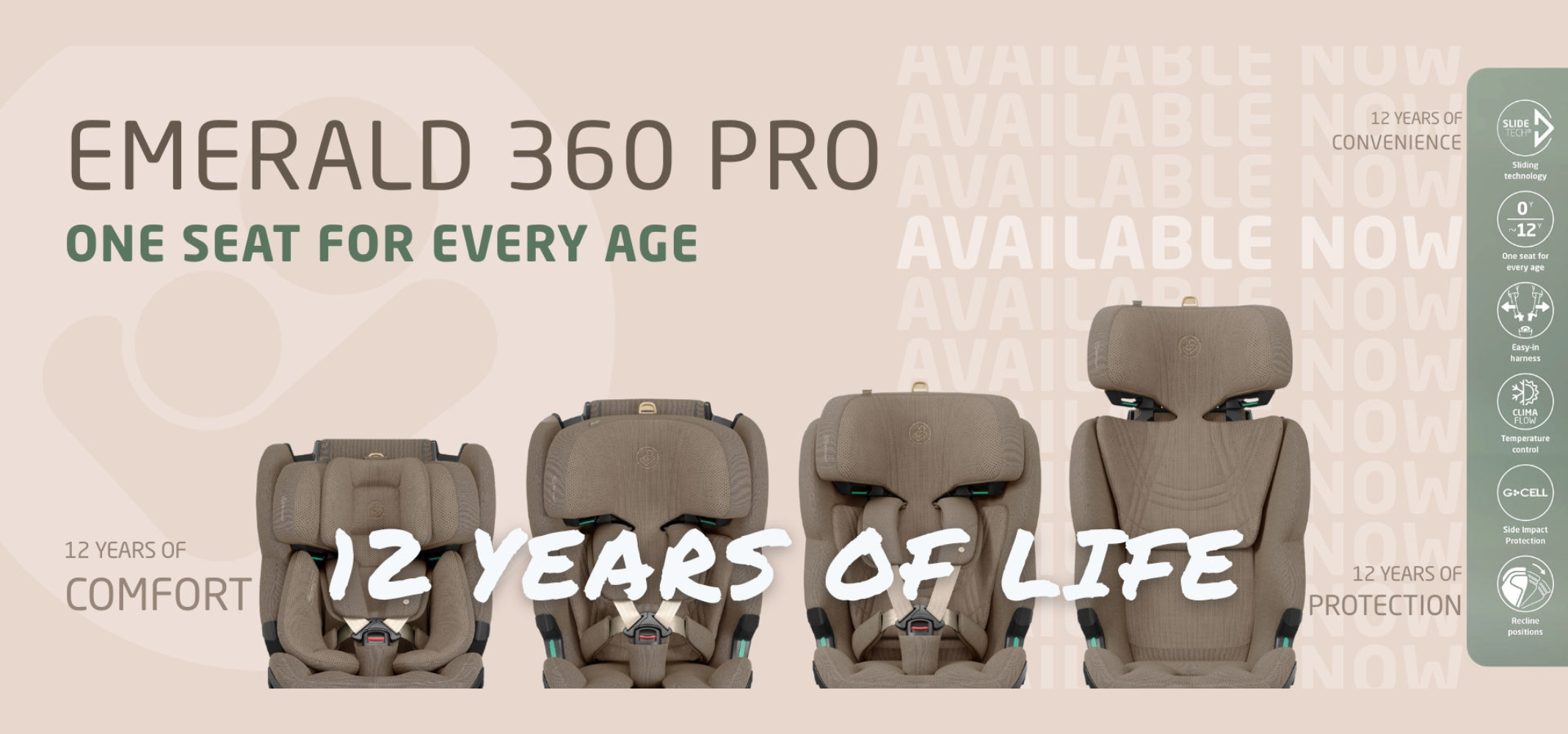 Maxi Cosi Emerald 360 Pro | Babies.co.nz