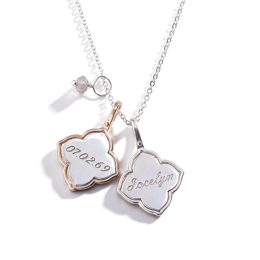Name Charm Necklace | Personalized 