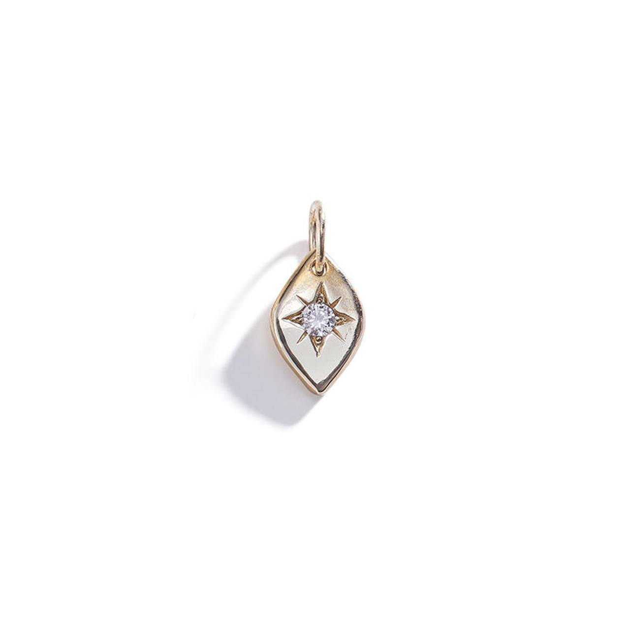 Color Blossom Medallion, Yellow Gold, White Gold And Diamonds