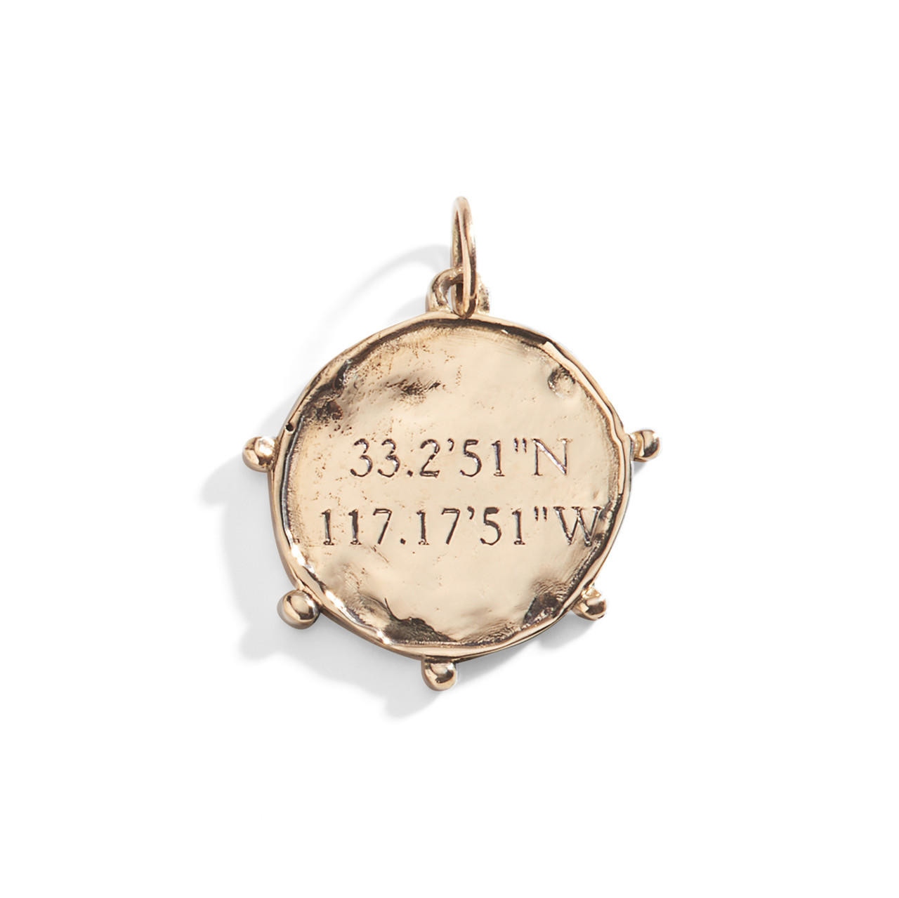 Atlantis Sunken Treasure Personalized Charm