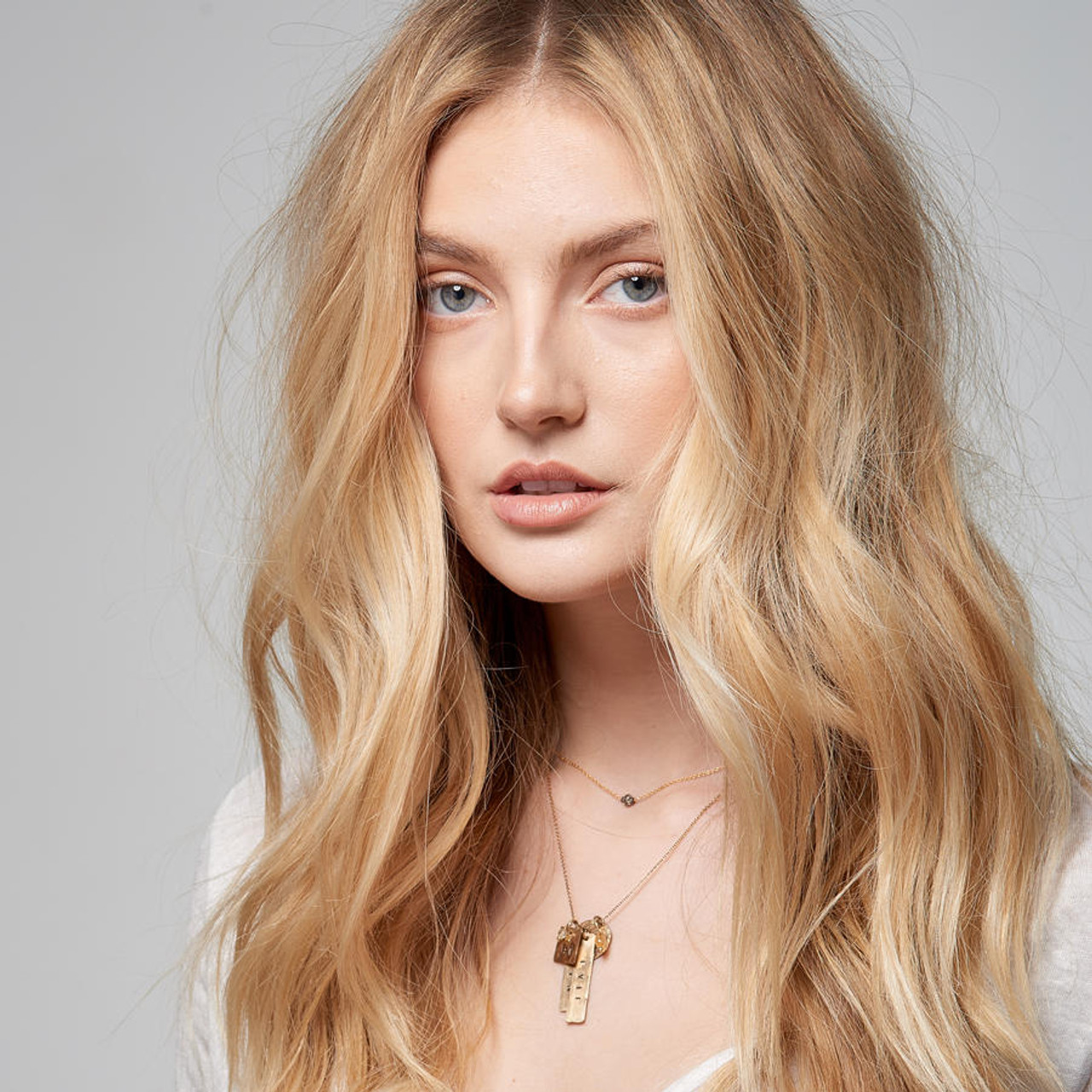 Name Charm Necklace Celebrity Mom Jewelry