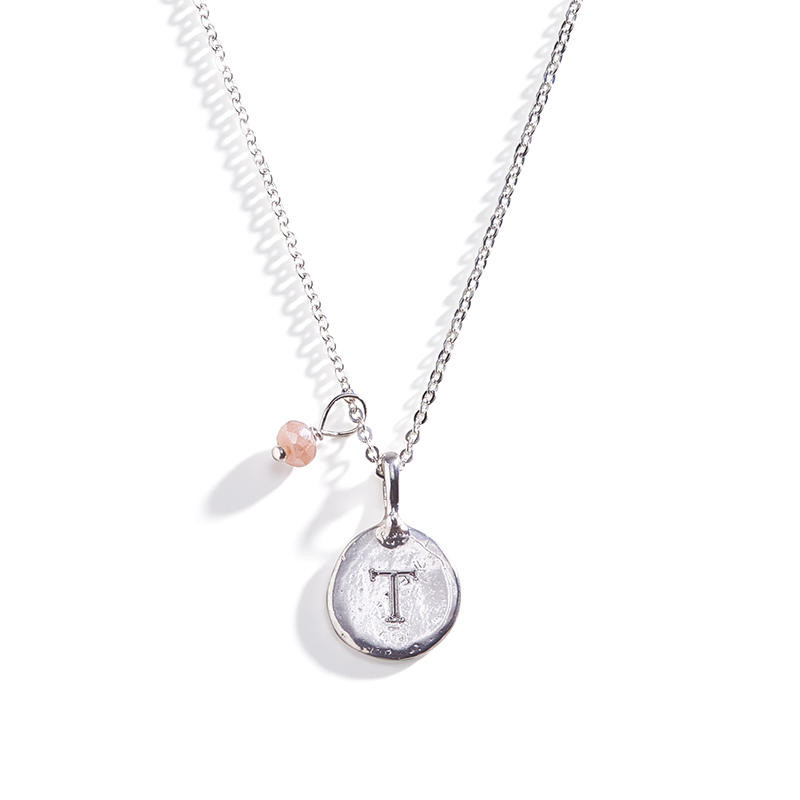 Dainty Initial Necklace | Really Small 