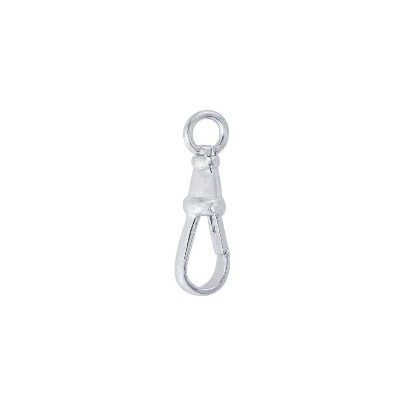 Large Dog Leash Clasp, Silver