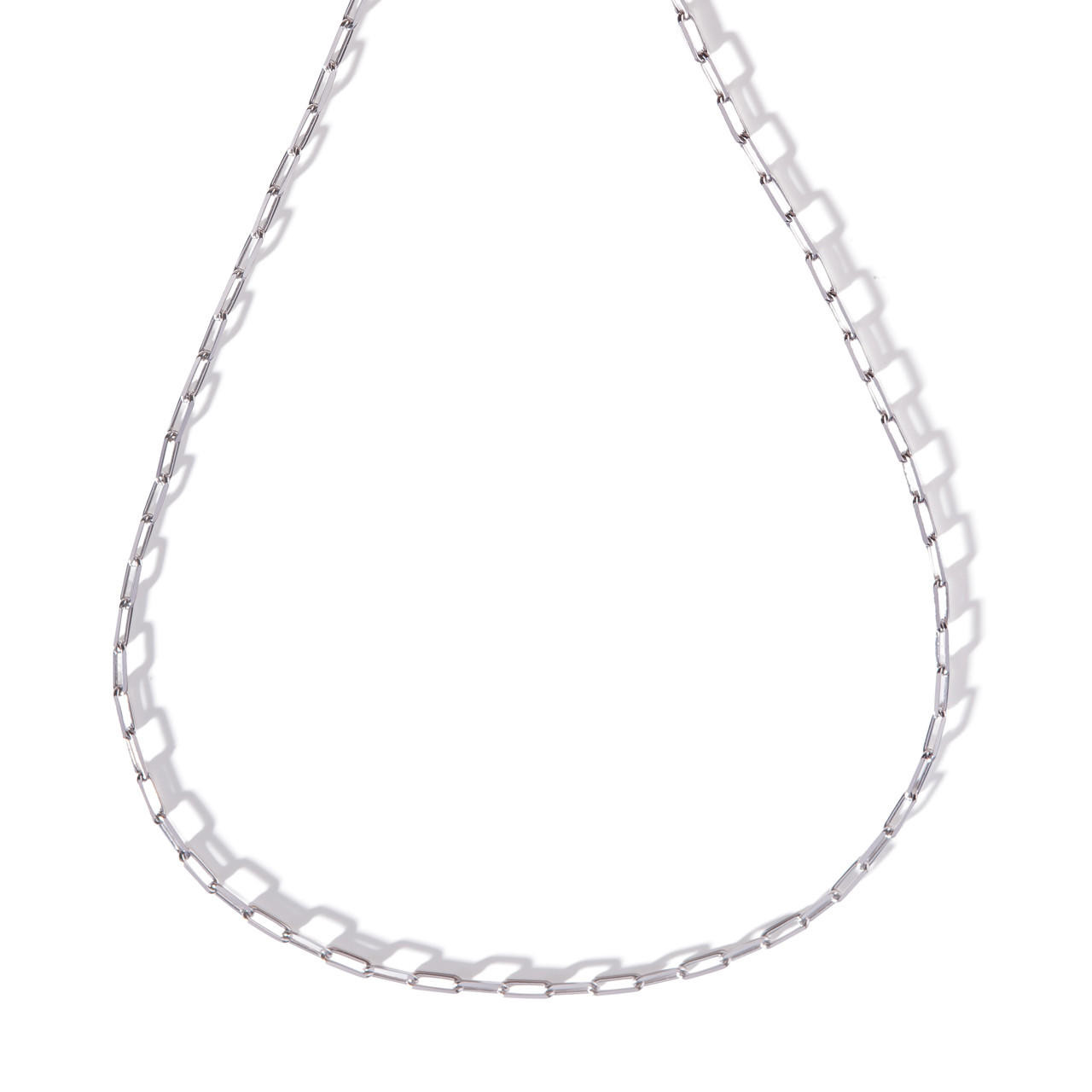 Sterling Silver Paperclip Chain