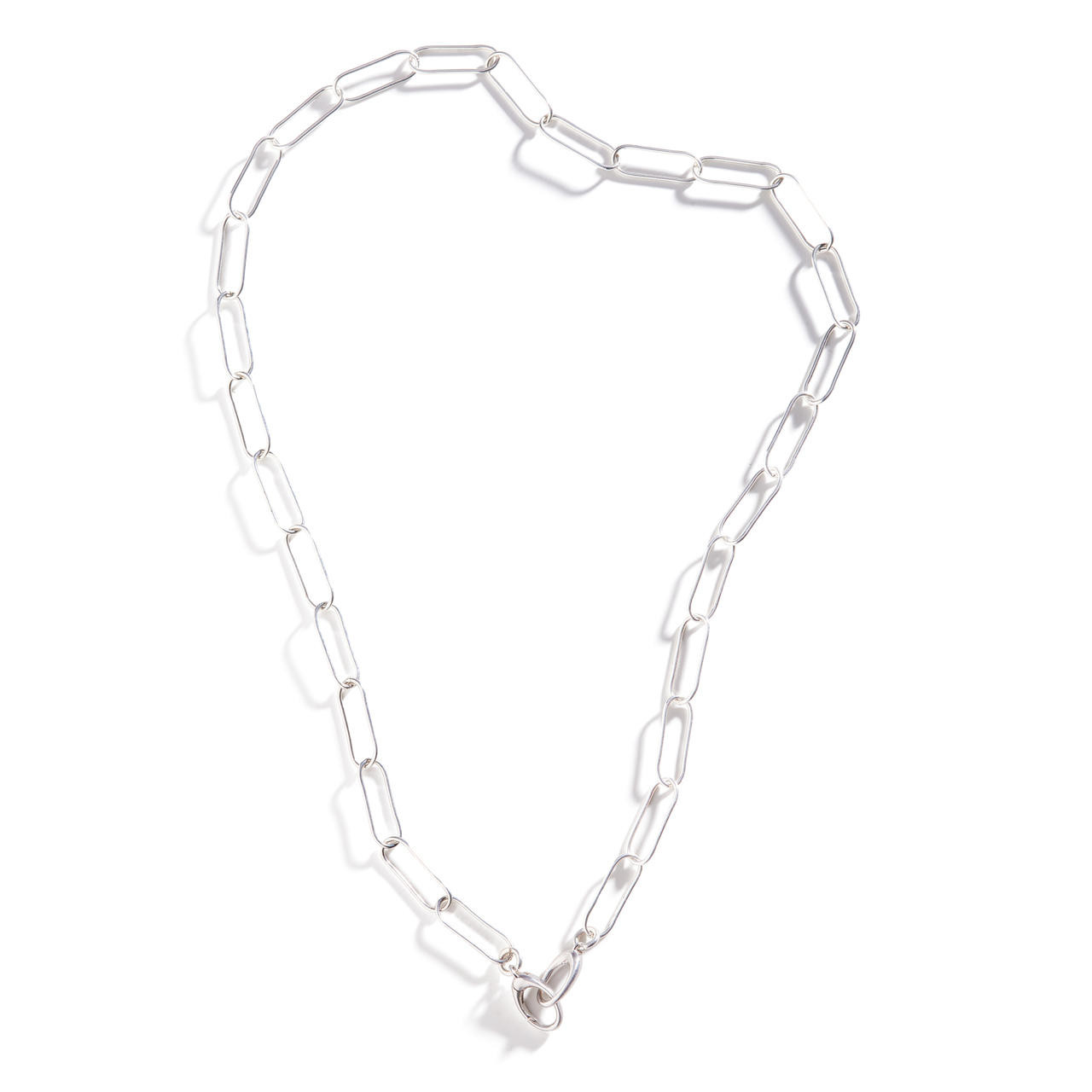 Barebone Three Layer Necklace Clasp - Silver