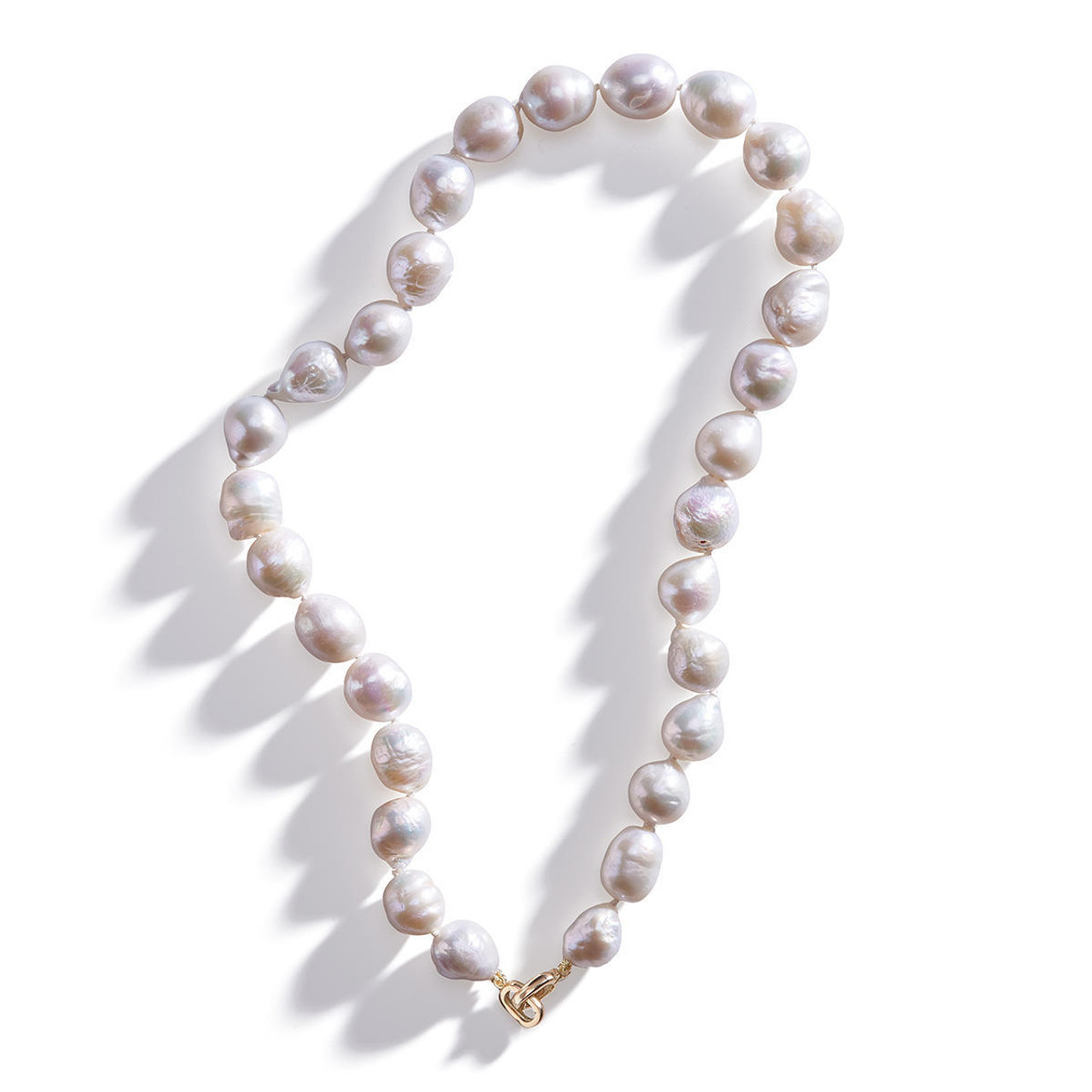 Delphine Cultured Pearls with Gold Convertible Clasp - 18