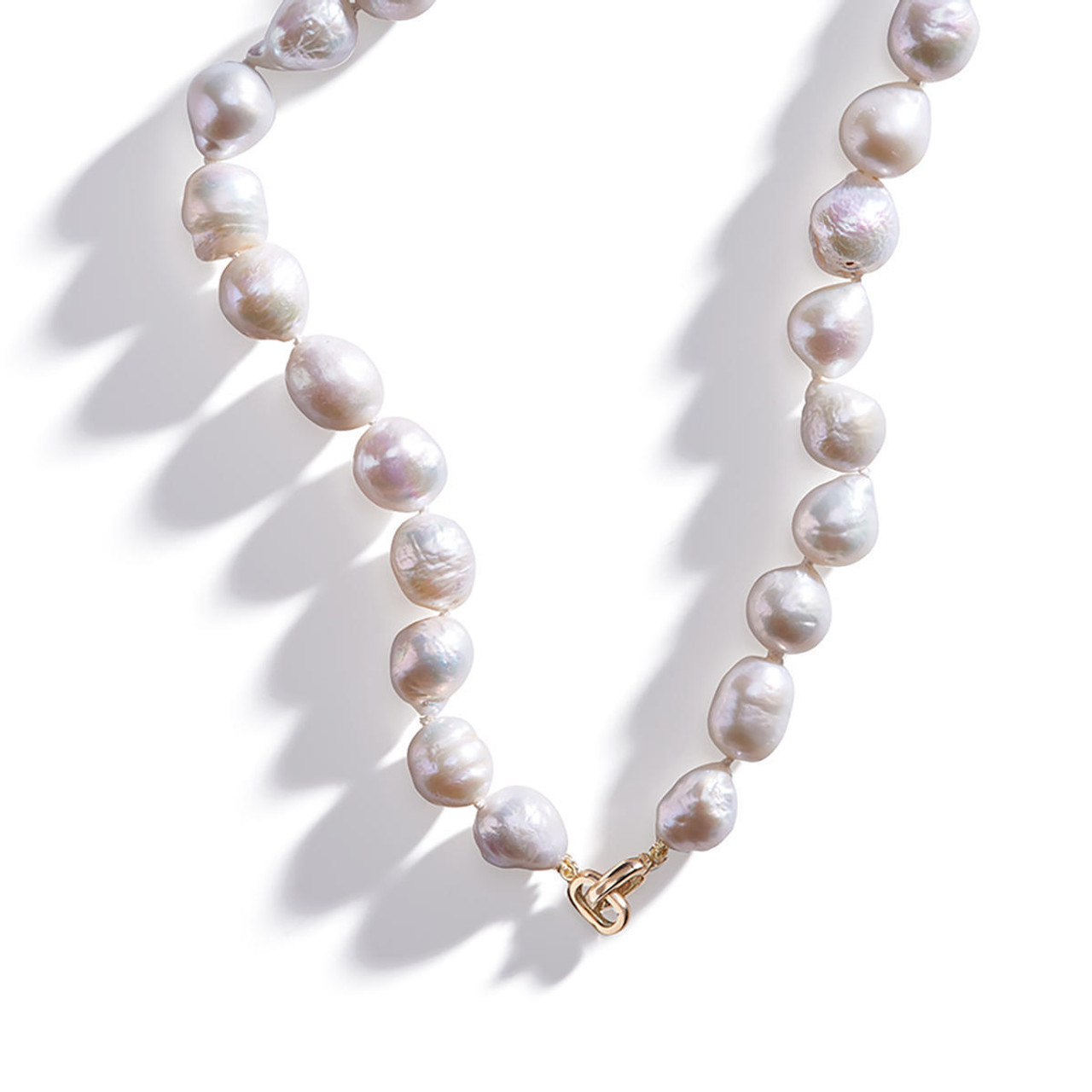 Delphine Cultured Pearls with Gold Convertible Clasp - 18