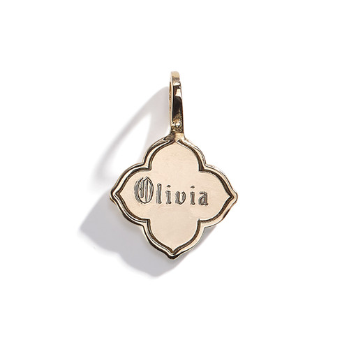 Three Sisters Jewelry Design Gold Celeste Personalized Charm 