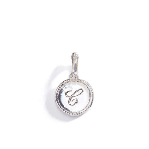 Three Sisters Jewelry Design Isola Personalized Relic Initial Charm 