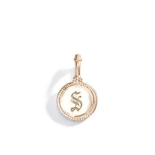 Three Sisters Jewelry Design Gold Isola Personalized Relic Initial Charm 