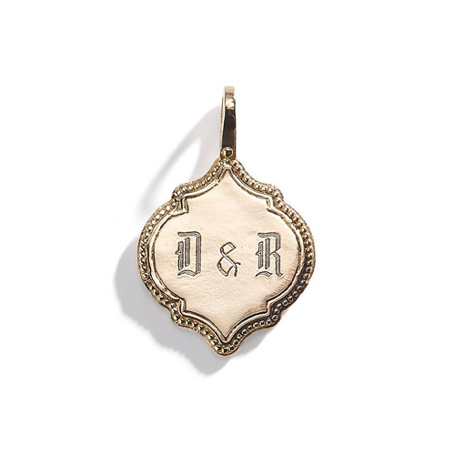 Three Sisters Jewelry Design Gold Marigold Personalized Charm 