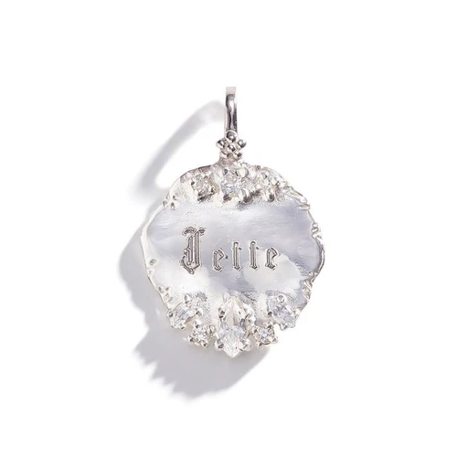 Three Sisters Jewelry Design Alchemy Personalized Medallion - Air 