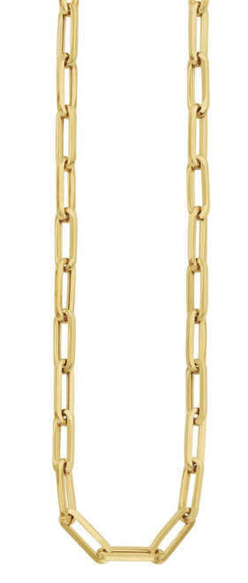 Square Link Modern Gold Chain