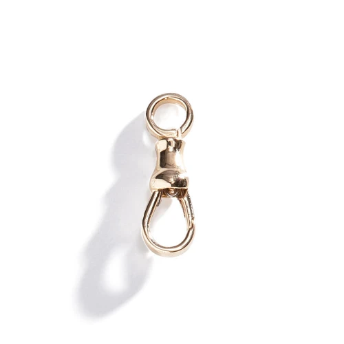 Three Sisters Jewelry Design 14K Gold Swivel Dog Clip Clasp 