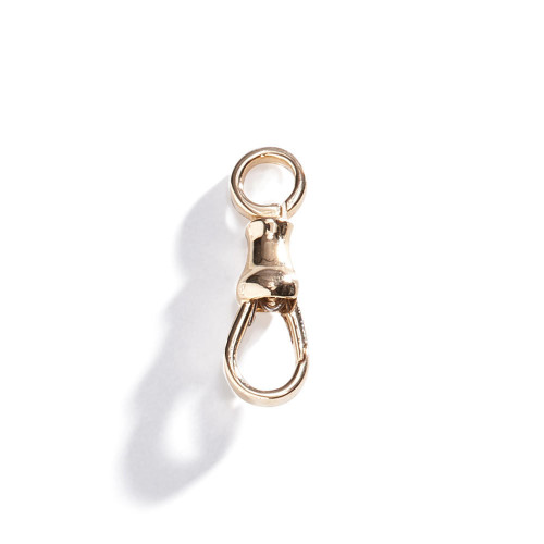 Three Sisters Jewelry Design 14K Gold Swivel Dog Clip Clasp 