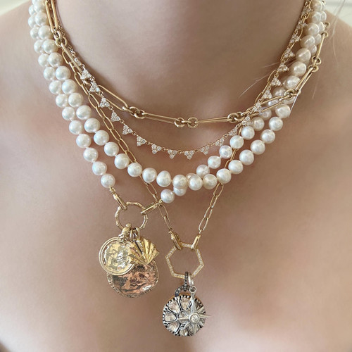 Three Sisters Jewelry Design Aria Cultured Pearls with Open Ends 