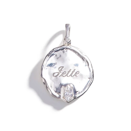 Three Sisters Jewelry Design Artifact Jeweled Birthstone Coin 