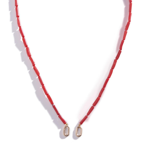 Three Sisters Jewelry Design Coral String Strand with Open Ends 