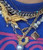 three sisters jewelry design Gold Celeste Personalized Charm