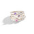 three sisters jewelry design Aphrodite Birthstone Ring - Pyramid Stud Pattern