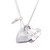 three sisters jewelry design Molten Heart Personalized Charm
