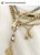 three sisters jewelry design Gold Cassandra Snake Hook