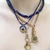 three sisters jewelry design Gold Cassandra Snake Hook
