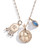 Three Sisters Jewelry Design Gold Ionian Personalized Relic Charm 