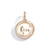 Gold Personalized Coin Charm Relic