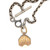 three sisters jewelry design Gold Phoenix Rising Sun Charm