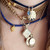 Three Sisters Jewelry Design Gold Elvena Name Charm 