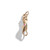 three sisters jewelry design Gold Temptress Snake In Hand Connector 