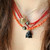 Three Sisters Jewelry Design Gold Isola Personalized Relic Initial Charm 