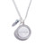 three sisters jewelry design Reeded Edge Token Necklace