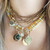 Three Sisters Jewelry Design Gold Marigold Personalized Charm 