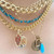 Three Sisters Jewelry Design Gold Ani Personalized Relic Charm 