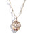 Three Sisters Jewelry Design Gold Alchemy Personalized Medallion - Fire 