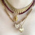 Three Sisters Jewelry Design Gold Alchemy Personalized Medallion - Fire 