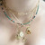 Three Sisters Jewelry Design Gold Alchemy Personalized Medallion - Air 