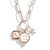 Three Sisters Jewelry Design Gold & Diamond Ceto Sea Dragon Charm Lock 